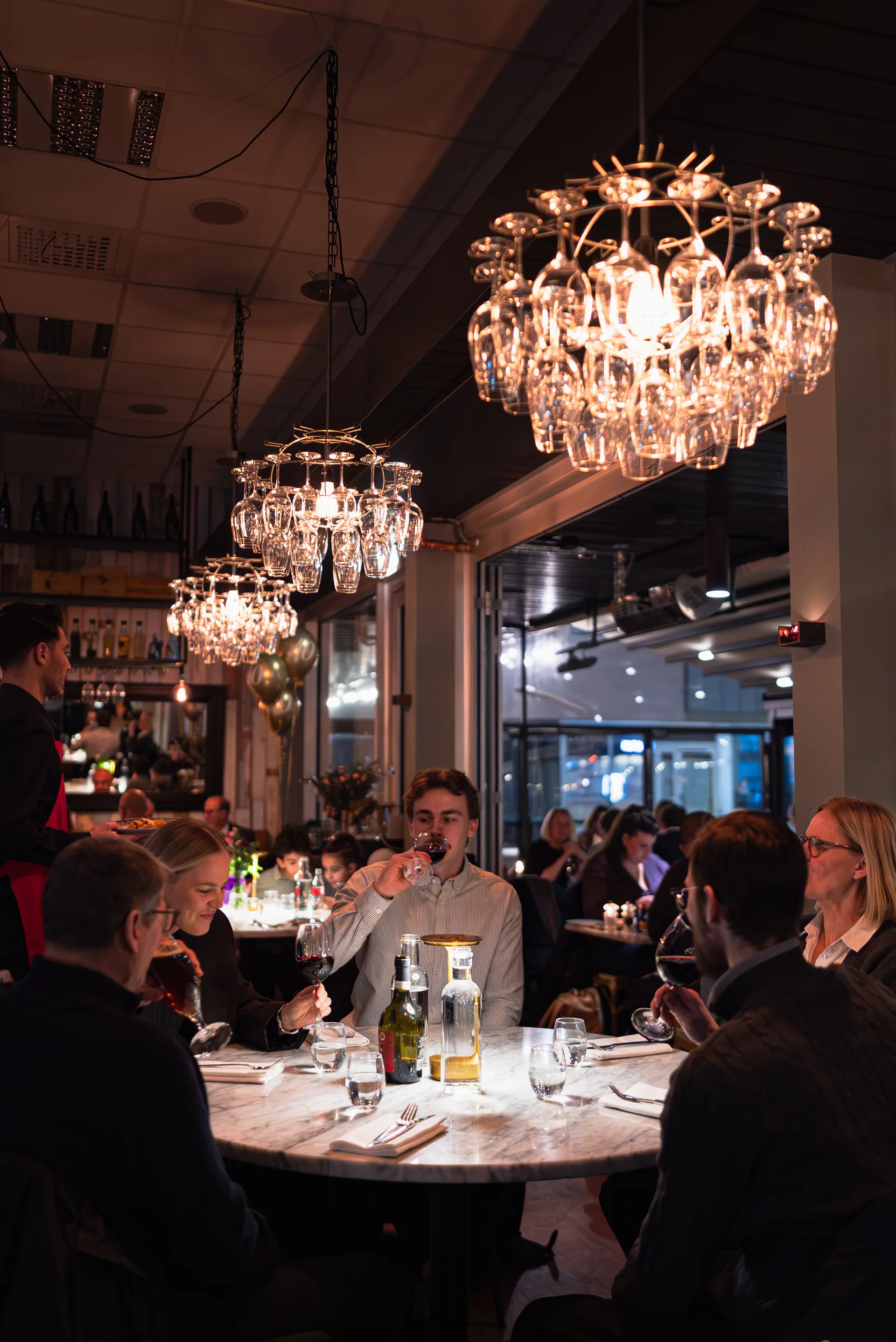 Middagssällskap hos Piatti